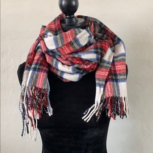 Jcrew Plaid Scarf